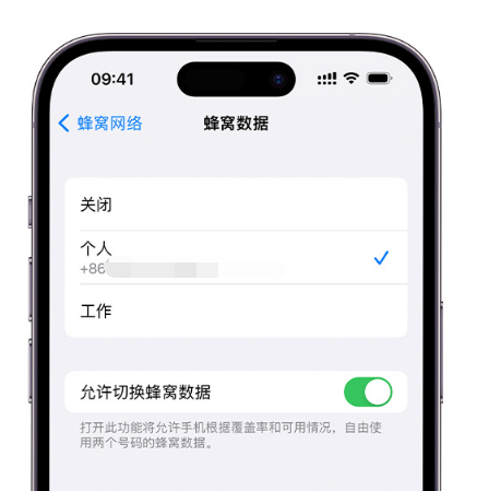 云城苹果维修服务分享如何在iPhone上使用双卡 